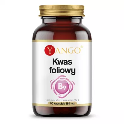 Yango Kwas Foliowy Suplement diety 90 kaps.