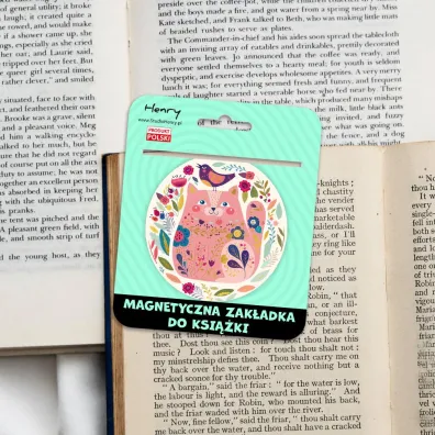 Henry Zak�adka magnetyczna kulka Kot r�owy