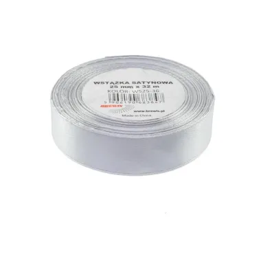 Brewis Wst��ka satynowa szara 25mm x 32m