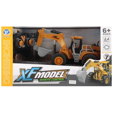 Auto ci�arowe zdalnie sterowane Koparka MEGA CREATIVE 570819