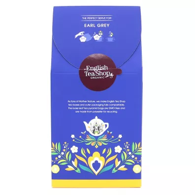 English Tea Shop Organic Herbata earl grey piramidki 15 x 2.5 g Bio