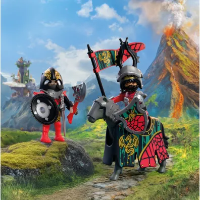 Playmobil Knights Przyw�dca rycerzy herbu Smok 72118