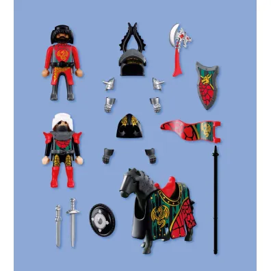 Playmobil Knights Przyw�dca rycerzy herbu Smok 72118