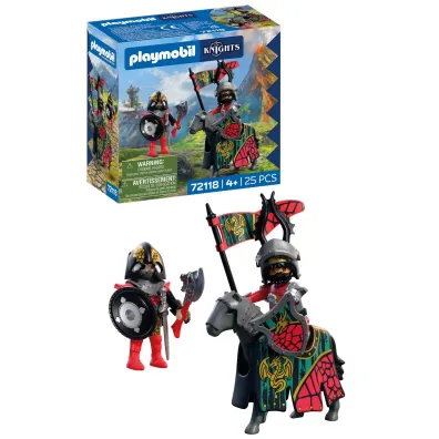 Playmobil Knights Przyw�dca rycerzy herbu Smok 72118