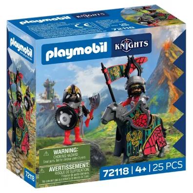 Playmobil Knights Przyw�dca rycerzy herbu Smok 72118