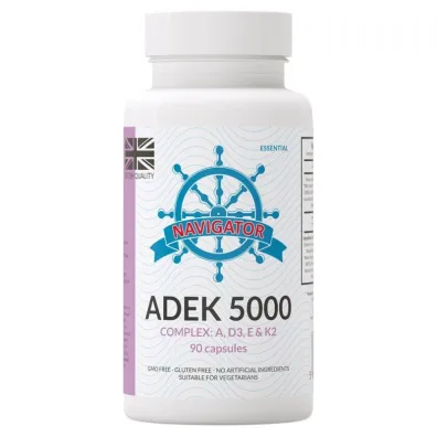 Navigator Witamina ADEK COMPLEX 5000 suplement diety 90 kaps.
