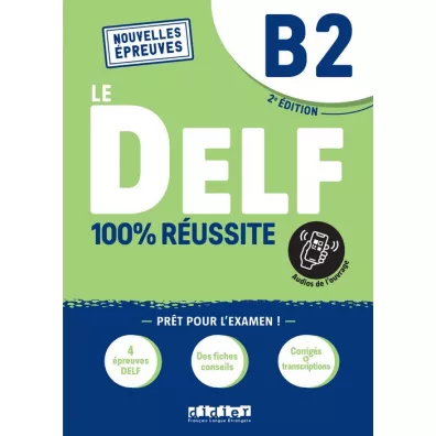 DELF B2 100% reussite podr�cznik + Onprint Nowa formu�a /2022/