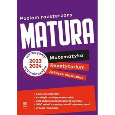 Matura. Matematyka. Repetytorium i arkusze. Zakres rozszerzony - Adam Makowski, Adrian Weredycki