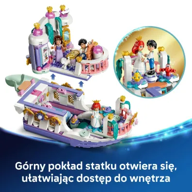 LEGO Disney Princess Kr�lewska ��d� weselna Arielki 43299