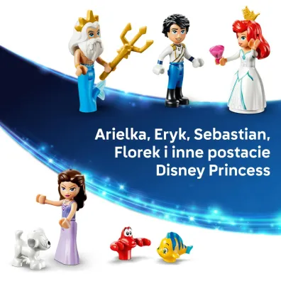 LEGO Disney Princess Kr�lewska ��d� weselna Arielki 43299