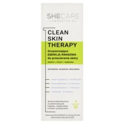 Bielenda Oczyszczaj�ca esencja kwasowa Dekolt, plecy, ramiona Clean Skin Therapy 150 ml