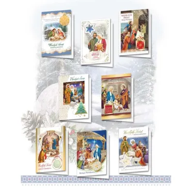 Top Graphic Karnet B6 Bo�e Nar. Lakierowany Religia (10sz) MIX