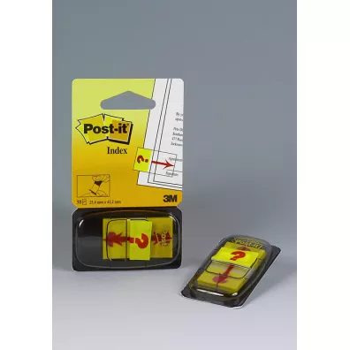 3M Zak�adki indeksuj�ce POST-IT z nadrukiem Znak zapytania 50 kartek
