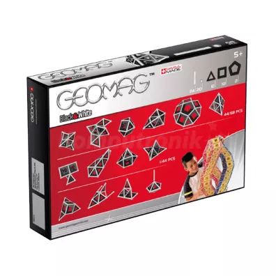 Geomag Black&White. Klocki magnetyczne. 68 element�w