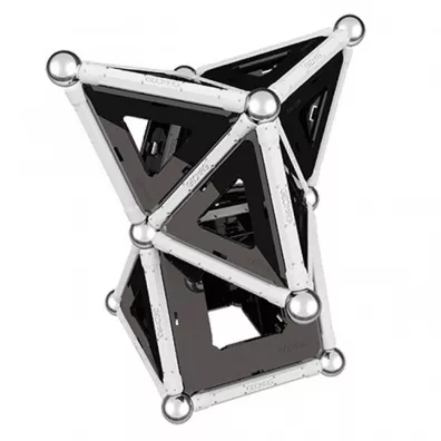 Geomag Black&White. Klocki magnetyczne. 68 element�w