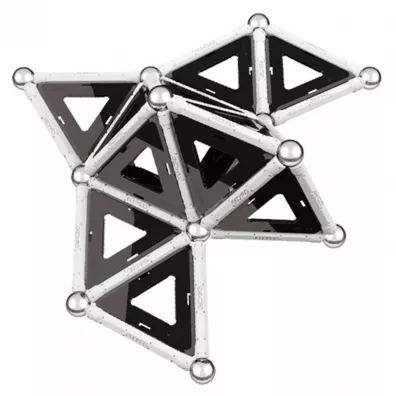 Geomag Black&White. Klocki magnetyczne. 68 element�w