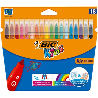 Bic Flamastry Kids Couleur 18 kolor�w 18 szt.