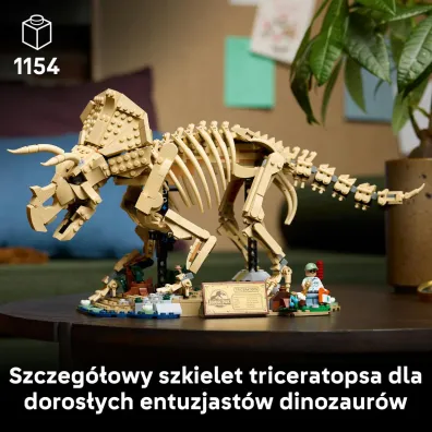 LEGO Jurassic World Szkielety dinozaur�w: triceratops 77985