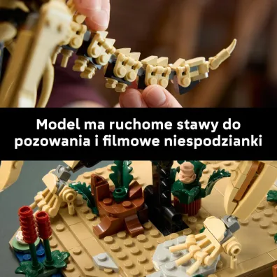 LEGO Jurassic World Szkielety dinozaur�w: triceratops 77985