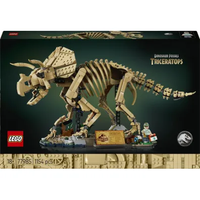LEGO Jurassic World Szkielety dinozaur�w: triceratops 77985