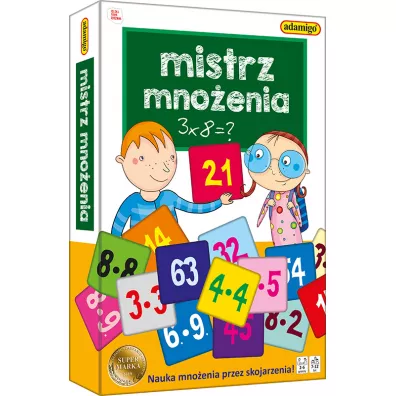 Mistrz mnoenia. Nauka mnoenia przez skojarzenia! Adamigo