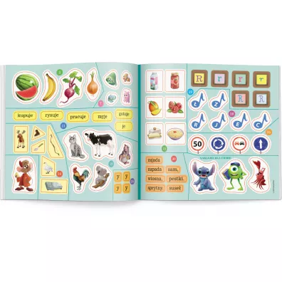 Disney uczy. Przygoda z czytaniem. Elementarz. �wiczenia PCC-9304