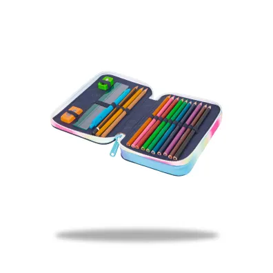 CoolPack Pi�rnik podw�jny z wyposa�eniem Jumper 2 Blue Unicorn
