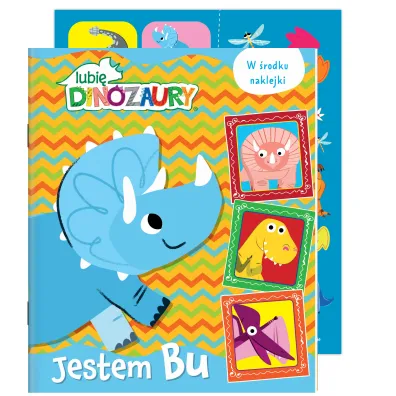 Jestem BU. Moje Dinozaury. Activity z naklejkami