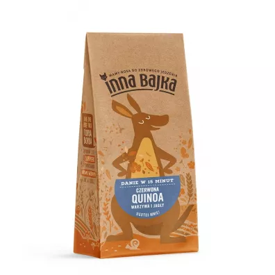 Inna Bajka Quinoa czerwona - warzywa i jagy 200 g