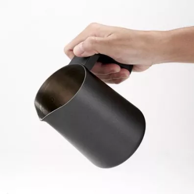 Subminimal FlowTip Milk Jug Dzbanek do spieniania mleka czarny 450 ml