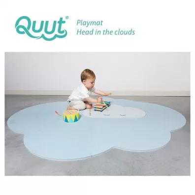 Quut Mata do zabawy piankowa pod�ogowa du�a Chmurka Playmat Dusty Blue