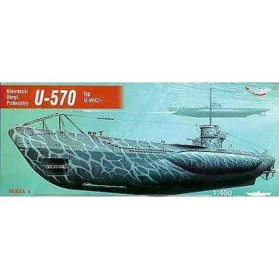 Zestaw do sklejania - U-Boot U750/U570 Mirage Hobby