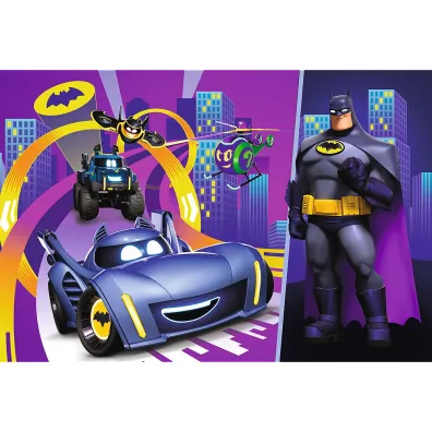 Puzzle 60 el. Batman i jego pojazdy Trefl