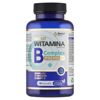 Xenico Pharma Xenicopharma Witamina B Complex Premium Suplement diety 90 kaps.