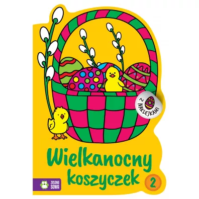 Wielkanocne kolorowanki. Wielkanocny koszyczek 2 - Ewa  Go�ofit