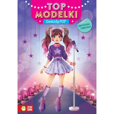 KSIAZECZKA EDUK 200X288 GWIAZDY POP NAKLEJ ZS