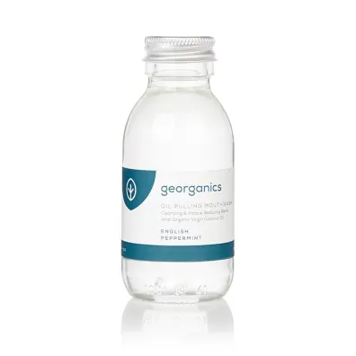 Georganics Olej do p�ukania ust, English Peppermint 100 ml