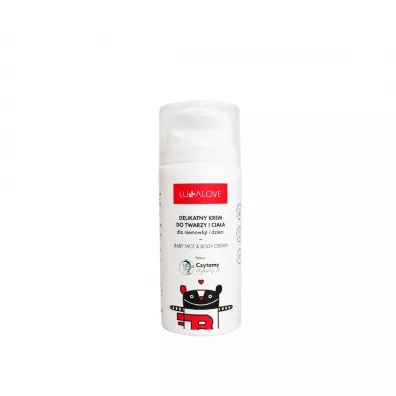 LullaLove Delikatny krem do twarzy i cia�a dla dzieci 100 ml