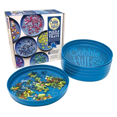 Cobble Hill Tacki do sortowania puzzli sorter 205x205mm  6 sztuk