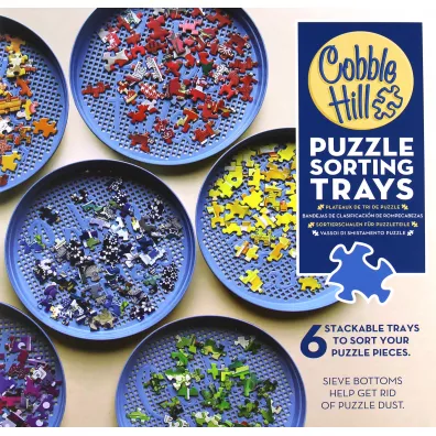 Cobble Hill Tacki do sortowania puzzli sorter 205x205mm  6 sztuk