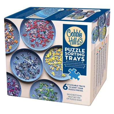Cobble Hill Tacki do sortowania puzzli sorter 205x205mm  6 sztuk