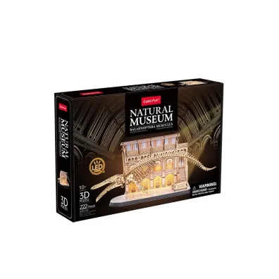 Puzzle 3D 222 el. LED Natural Museum P�etwal B��kitny Dante