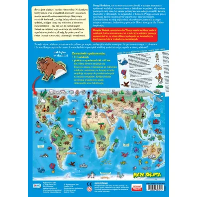 MAPA SWIATA PLAKAT NAKL 96X67 PBH
