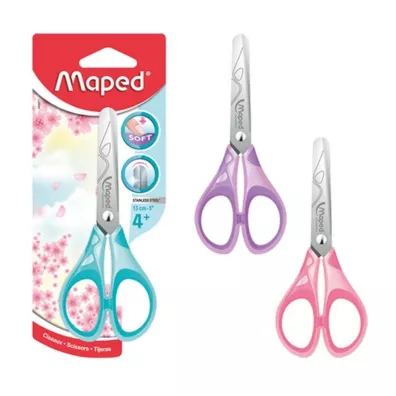 Maped No�yczki Essentials Pastel Soft szkolne 13 cm