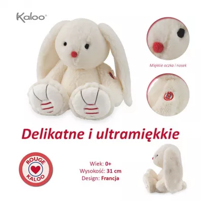 Kaloo Krlik ko soniowa 31 cm Rouge