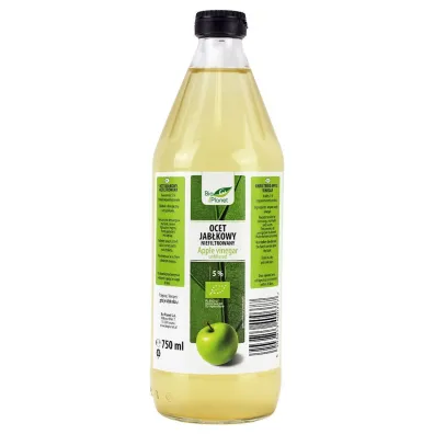 Bio Planet Ocet jab�kowy 5 % niefiltrowany 750 ml Bio