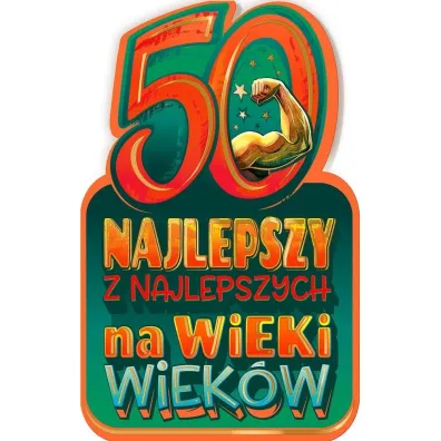 AbCard Kartka okoliczno�ciowa Urodziny 50