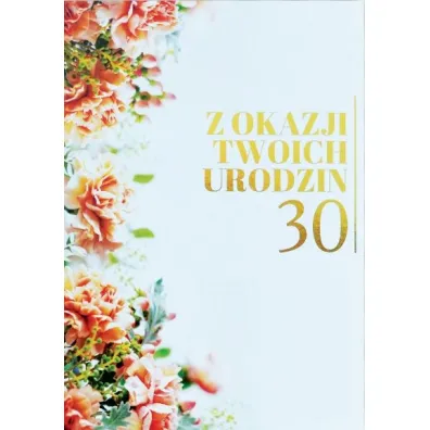 Trend Kartka okoliczno�ciowa Urodziny 40