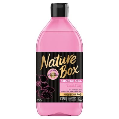 Nature Box Żel pod prysznic Almond Oil 385 ml