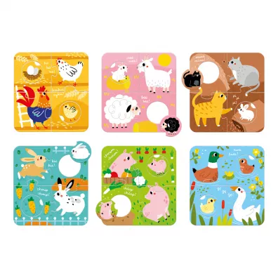 Puzzle CzuCzu Uk�adanki z dziurk�. Wie� Bright Junior Media